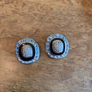 Christian Dior Clip Back earrings